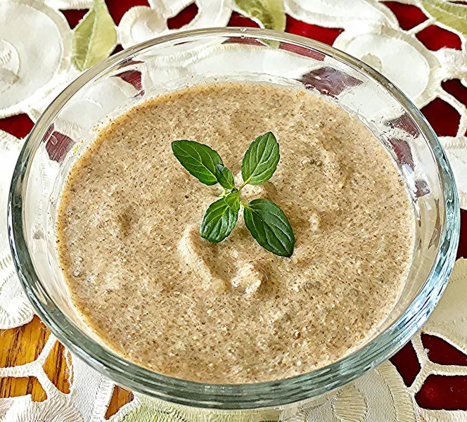 recepta Banana Chia Pudding