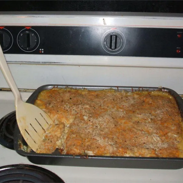 receta Casserole de brocoli et fromage avec riz