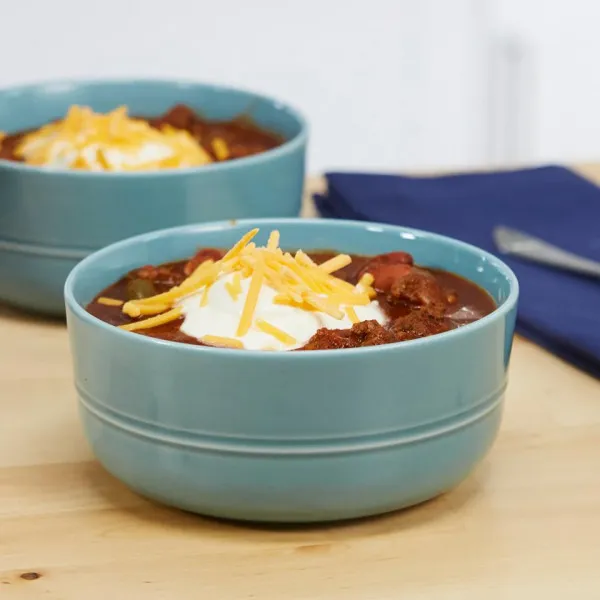 receta Chili du jour du match dans la mijoteuse