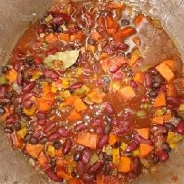 receta Chili végétalien fait maison