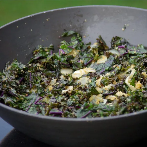 receta Kale sauté