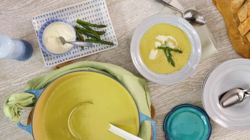 receta Crème d'asperges I