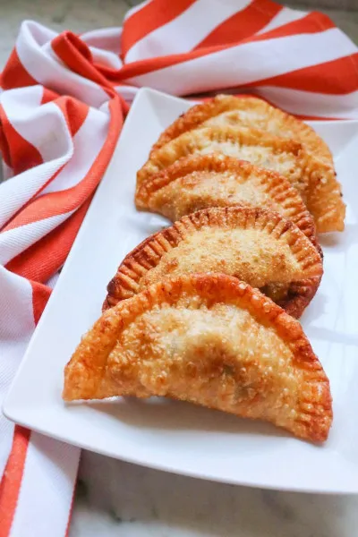 receta Empanadas de bœuf frites aux olives et au sofrito