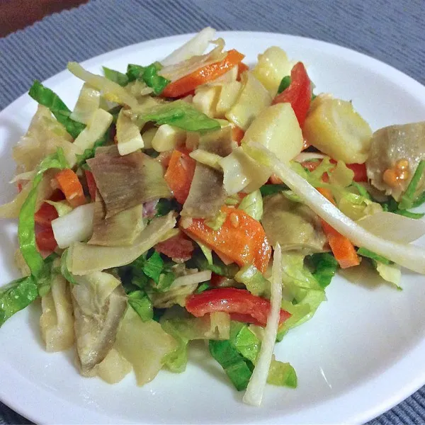 receta Salade Cuite Et Crue