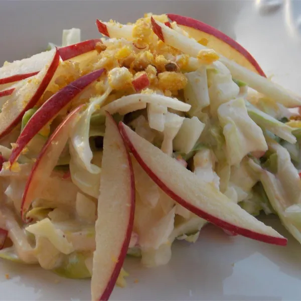 przepisy Apple Jicama Coleslaw