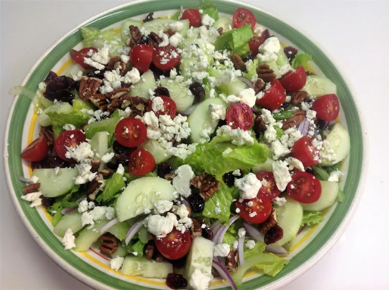 receta Ensalada Mixta De Arándanos Secos Y Fromage bleu