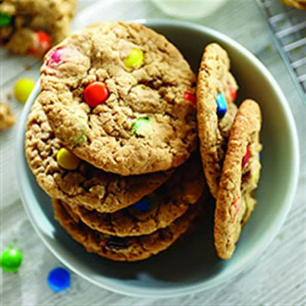 receta Galletas De Avena Con Chocolate Y Mantequilla De Maní