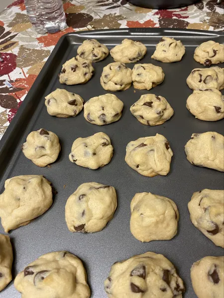 recettes Biscuits aux pépites de chocolat