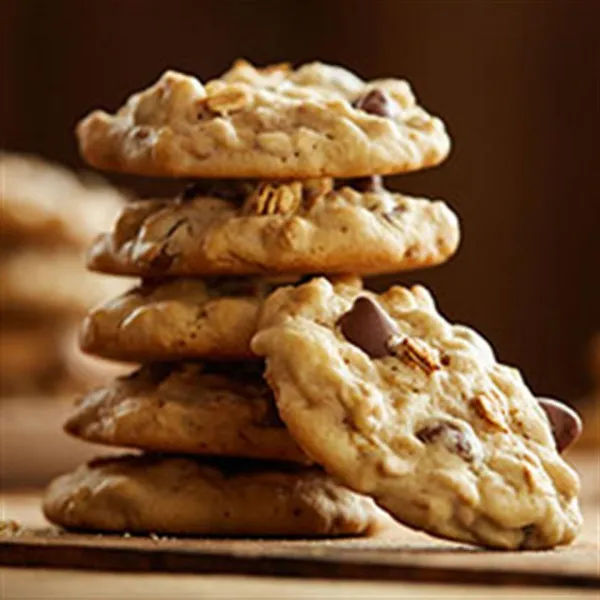 receta Biscuits granola aux pépites de chocolat