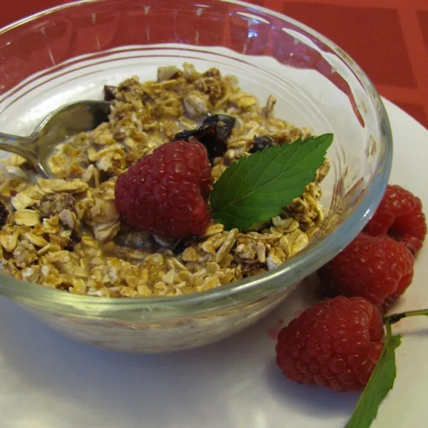 receta Cannelle Vanille Granola