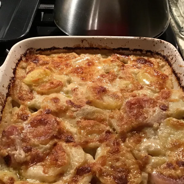 receta Gratin de pommes de terre rapide Pretty Darn