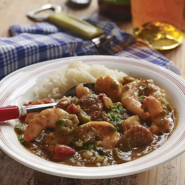 przepisy Husband's Grandmother's Shrimp Gumbo