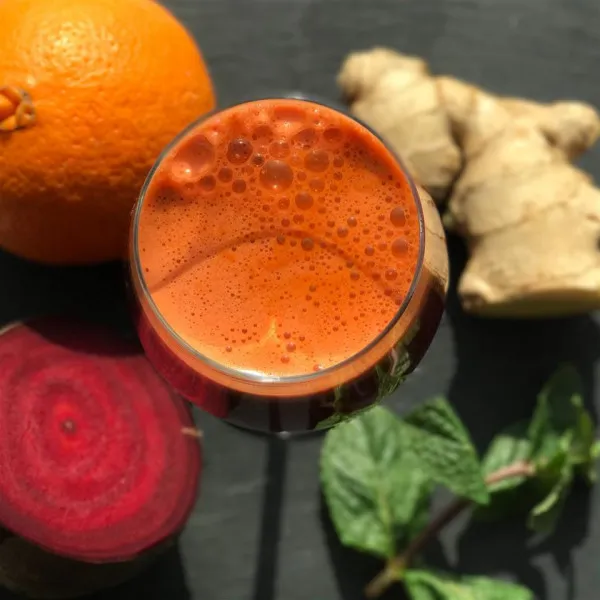 receta Jugo De Arcoiris