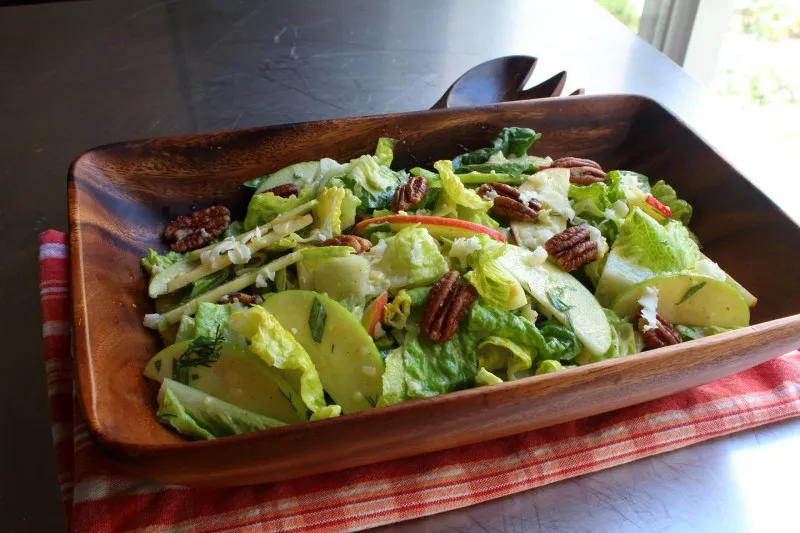 recettes Recettes de salade de laitue romaine