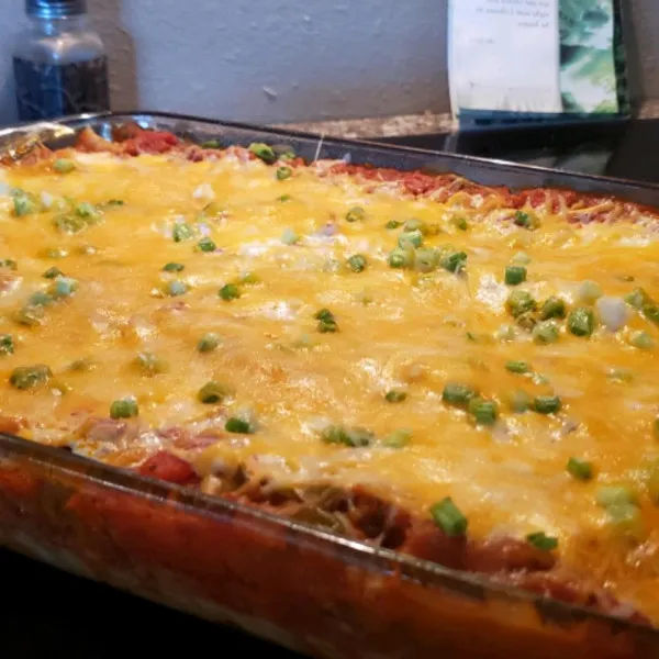 receta Lasagne mexicaine aux nouilles