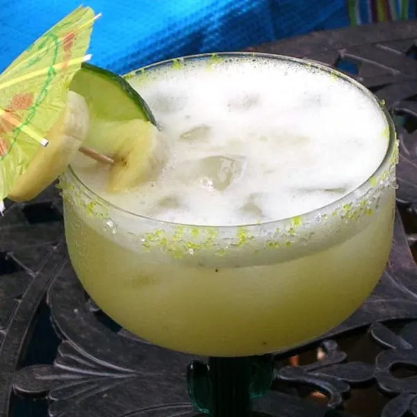 receta Banana Margaritas