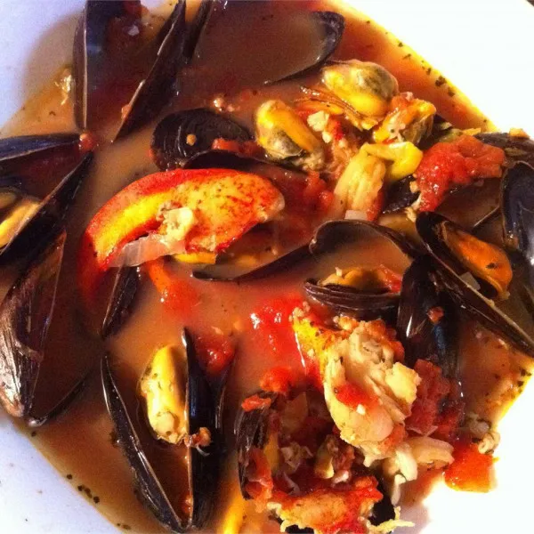 receta Marisco Cioppino