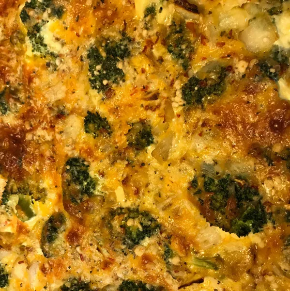 receta Tarte au brocoli et au cheddar