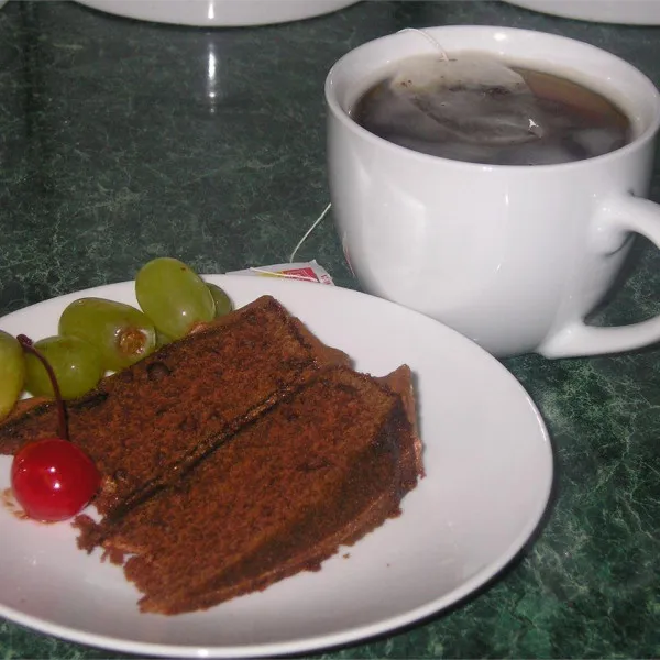 receta Gâteau de Noël au chocolat