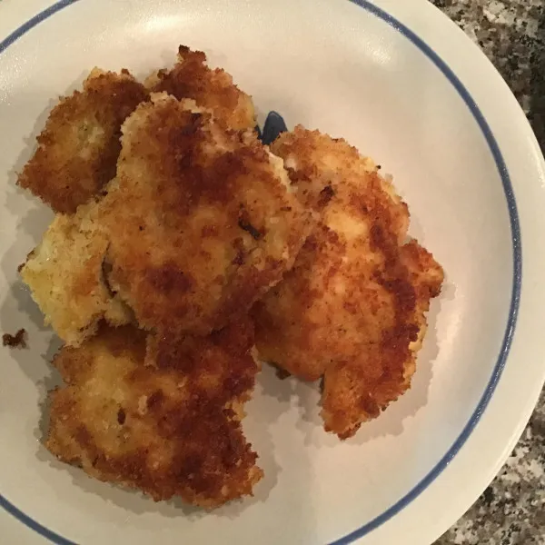 receta Poitrines de poulet Panko croustillantes