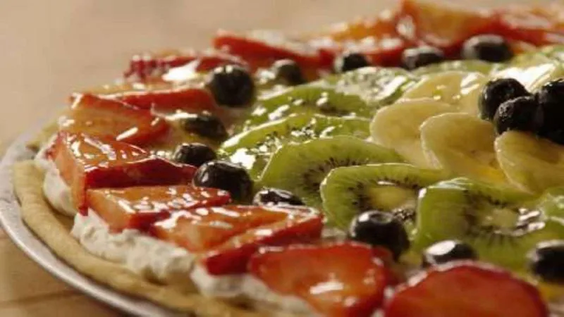 receta Pizza aux fruits II