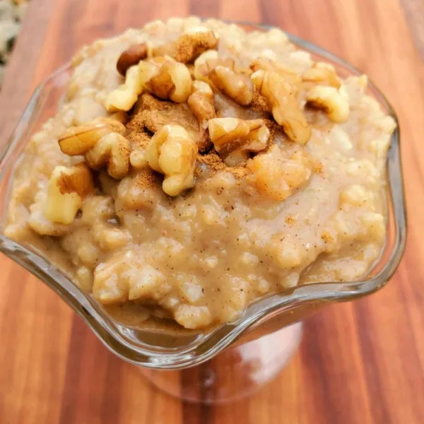 receta Riz au lait végétalien à la patate douce