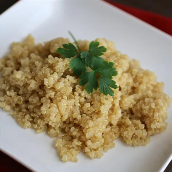 receta Quinoa à l'ail