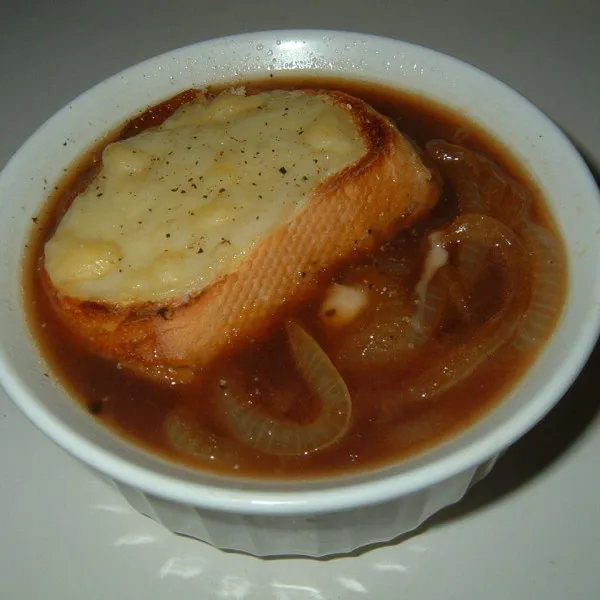 przepisy Francuska zupa cebulowa Lance'a