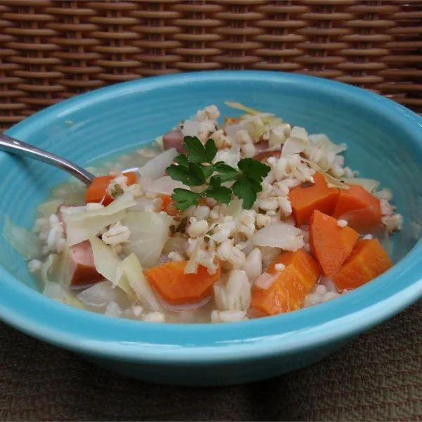 receta Soupe aux choux II