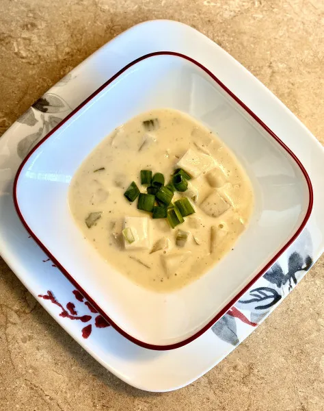 receta Soupe de pommes de terre à la mijoteuse avec crème glacée