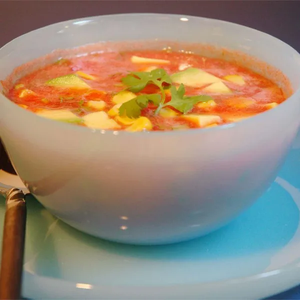 receta Soupe d'été aux cygnes