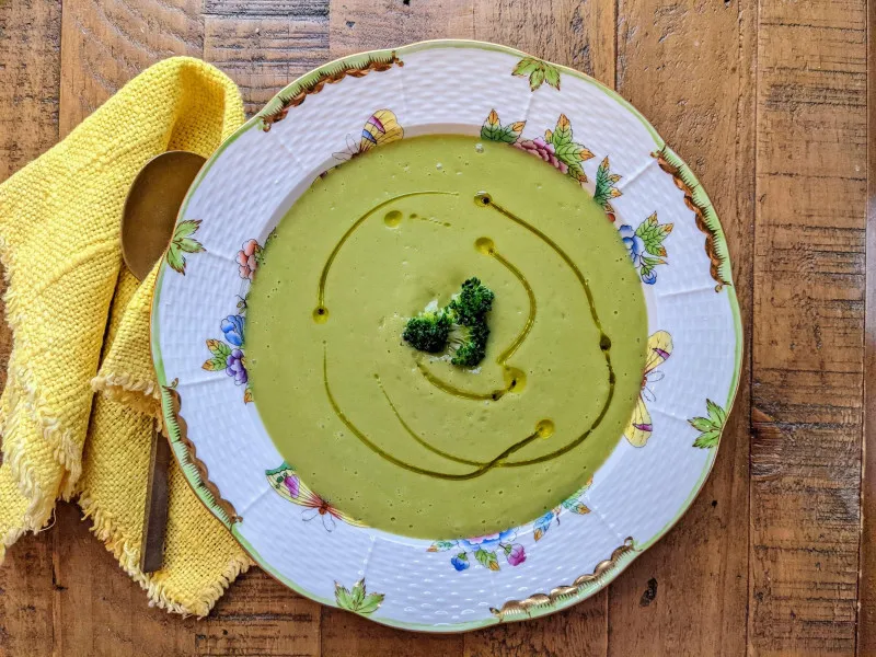 receta Soupe onctueuse au brocoli Vitamix®